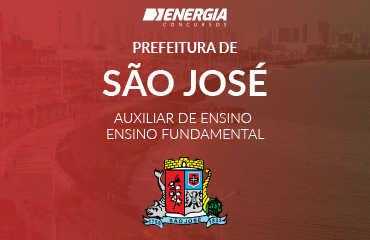 Prefeitura de São José - Auxiliar de Ensino - Ensino Fundamental 