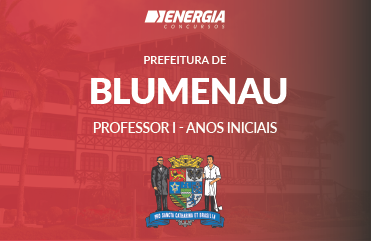 Prefeitura de Blumenau - Professor I - Anos Iniciais