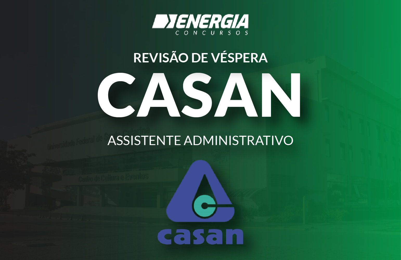 Revisão Casan - Assistente Administrativo
