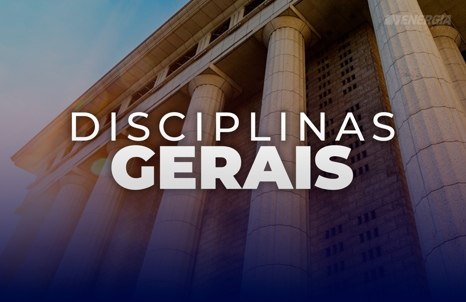 Disciplinas para Carreiras Tribunais